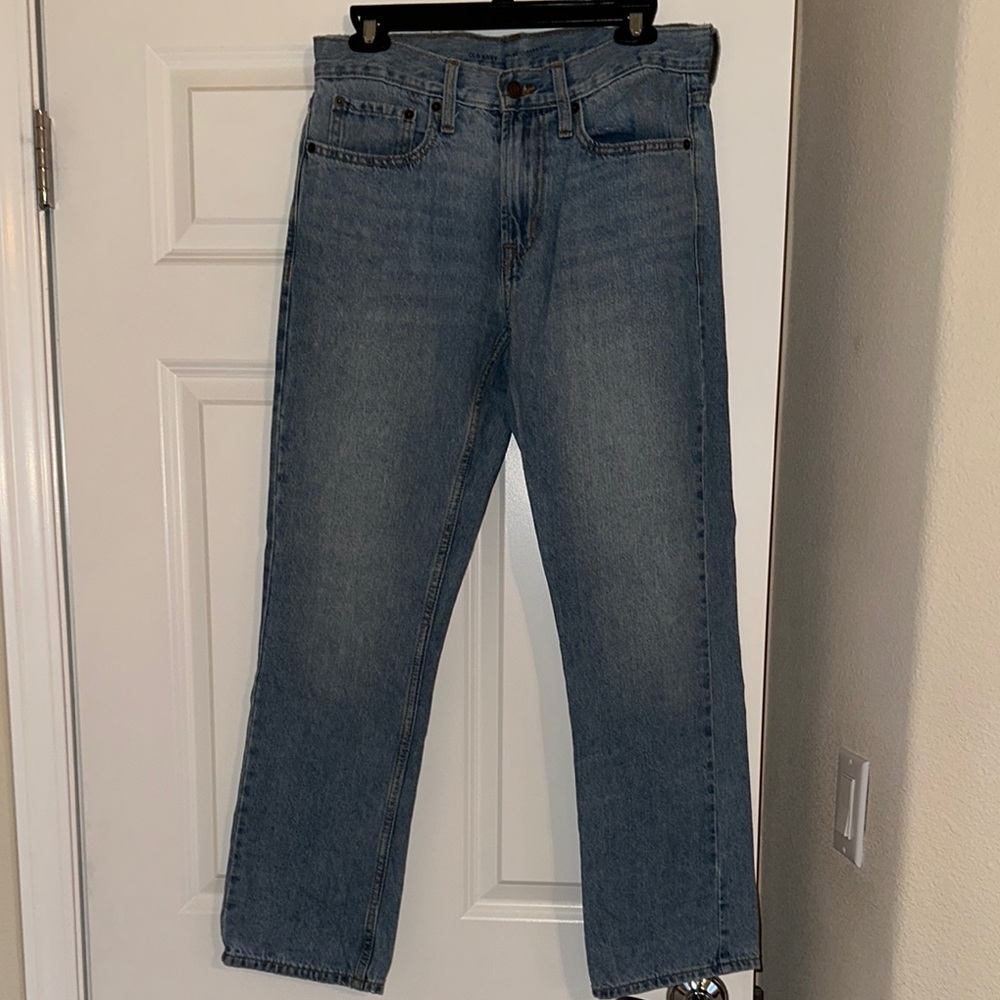 30x30 Old Navy Blue Straight Jeans